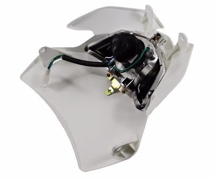 Белая мотоциклетная фара для Kawasaki Suzuki Yamaha KTM Dirt Bike Honda KDX CR