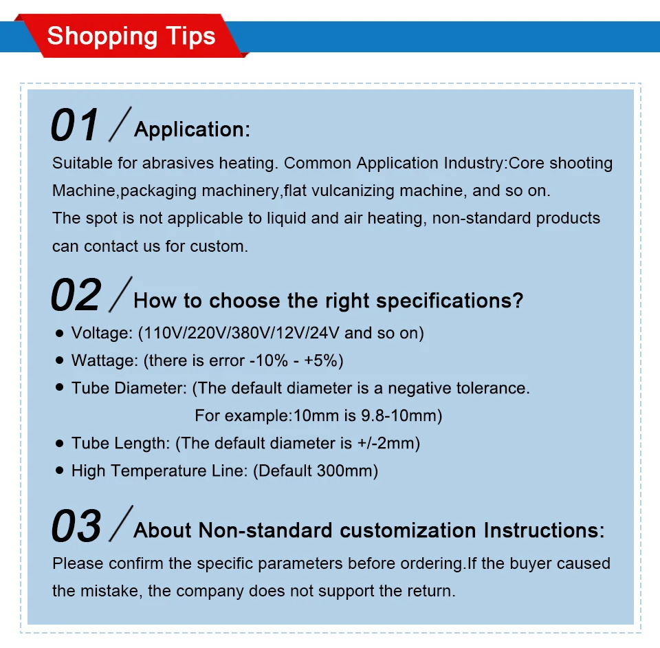 Ljxh aquecedor de cartucho, 500w 600w 800w,