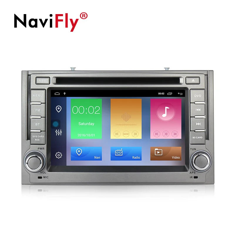 Sale Navifly 2+32G Android 9.1 Car dvd radio Multimedia Player For Hyundai H1 Grand Starex 2007-2016 BT WIFI RDS GPS Navigation 0