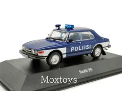 1:43 ATLAS издания коллекций Saab 99 литья под давлением Миниатюрные модели автомобилей