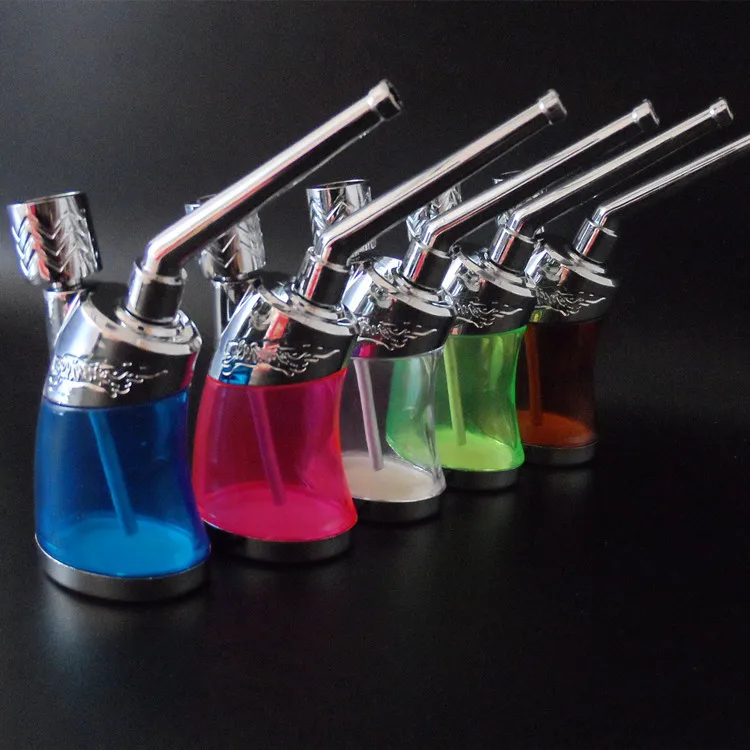 New Double Filter Water Tobacco Pipe Hookah Shisha Smoking Cigarette