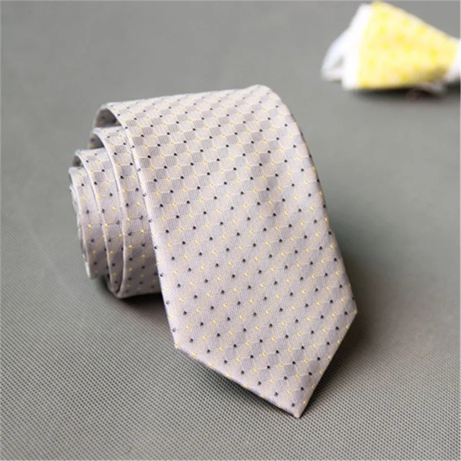 Mantieqingway полиэфир Тощий 7 см в бабочка в горох галстук модные галстуки в повседневном стиле для мужской галстук тонкий Gravatas Для мужчин синий