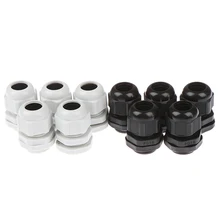 5 шт. PG16 пластиковый водонепроницаемый разъем втулка 9-14 мм диаметр кабеля Горячая
