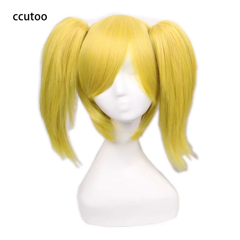 Ccutoo Vocaloid Kagamine Rin/Len Sister Hard R.K желтый золотой синтетический парик для волос с чипом