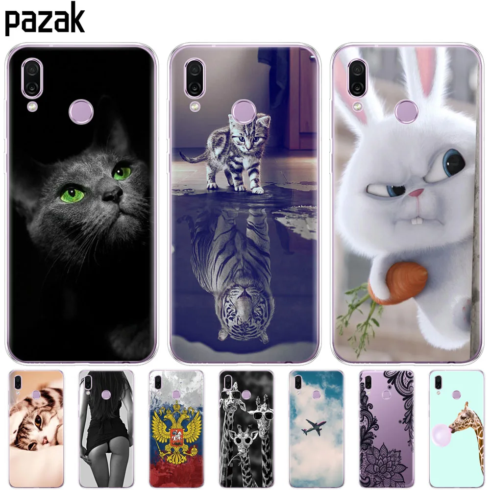 لينة سيليكون حافظة لهاتف Huawei الشرف اللعب حالة 6.3 ''لينة tpu الغلاف الخلفي حالات لهواوي الشرف اللعب كوكه etui أكياس الوفير