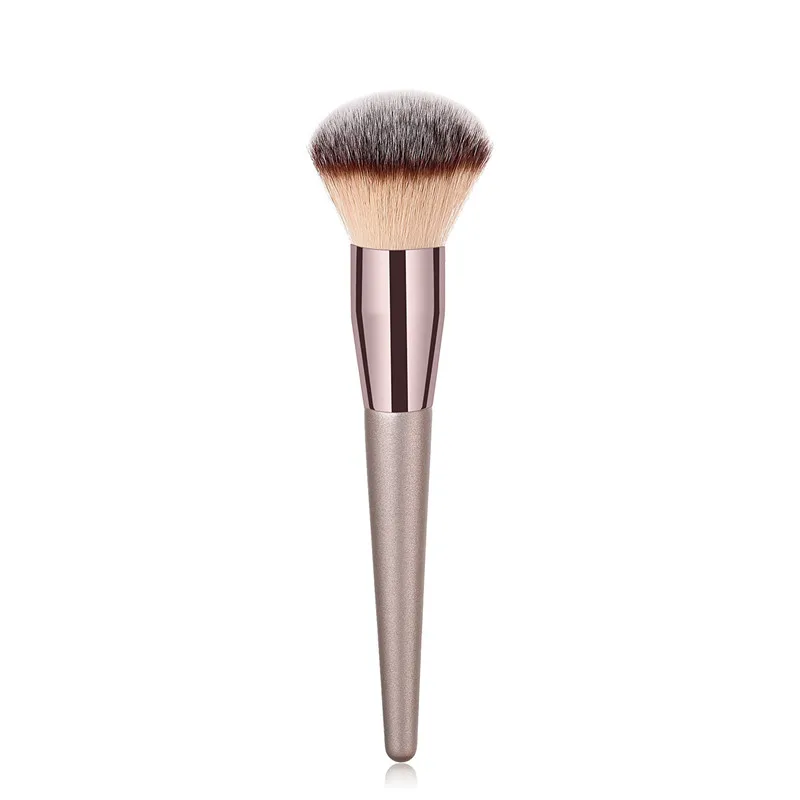 

1PC Large Foundation Makeup Brushes Coffee Handle Very Soft Hair Blush Powder Make Up Brush Face Beauty Cosmetic Tools