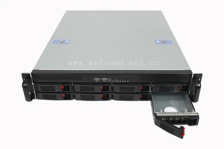 Хорошее качество 2U550MM 8 HDD пластина горячий разъем серверный компьютер чехол и 550