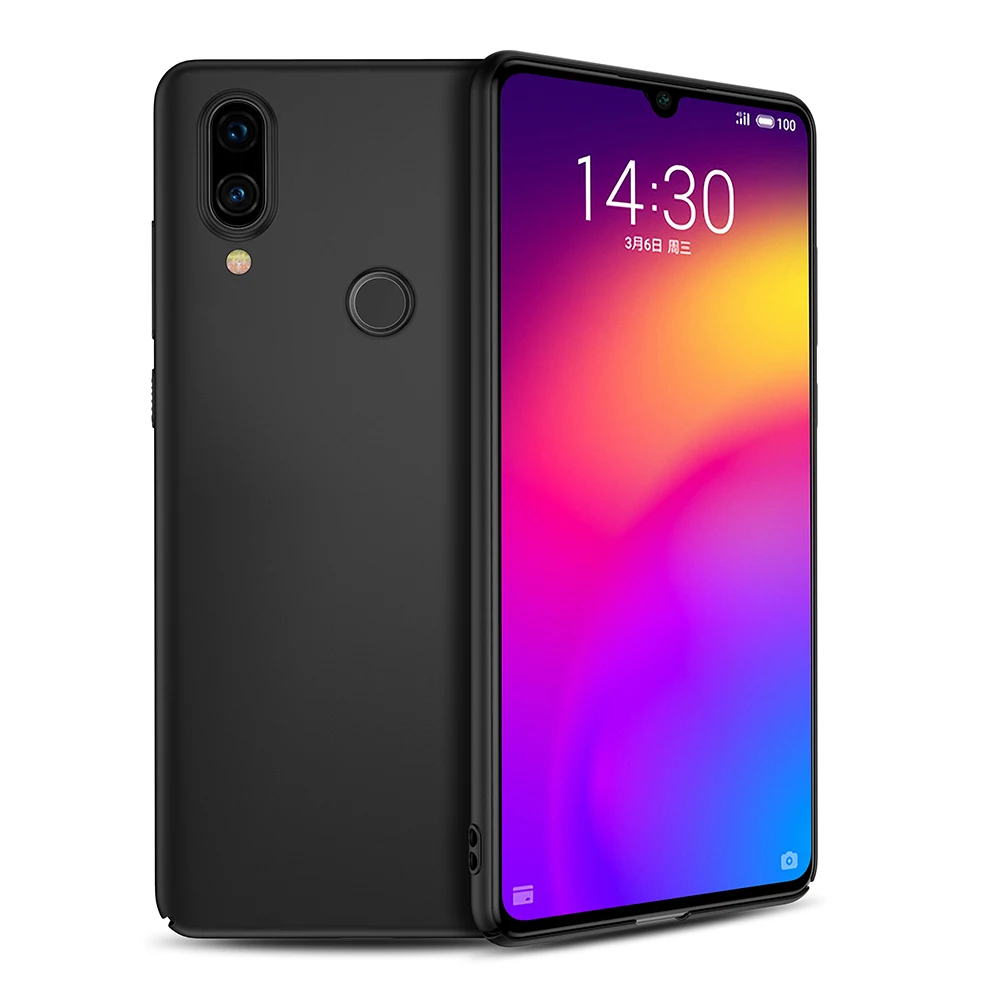 Чехол для Meizu Note 9 Жесткий Тонкий чехол телефона Note9 M923Q тонкий матовый задней
