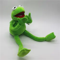 1 шт. 45 см = 17,7 дюймов мультфильм Muppets KERMIT Лягушка Плюшевые игрушки Мягкий мальчик кукла для детей подарок на день рождения