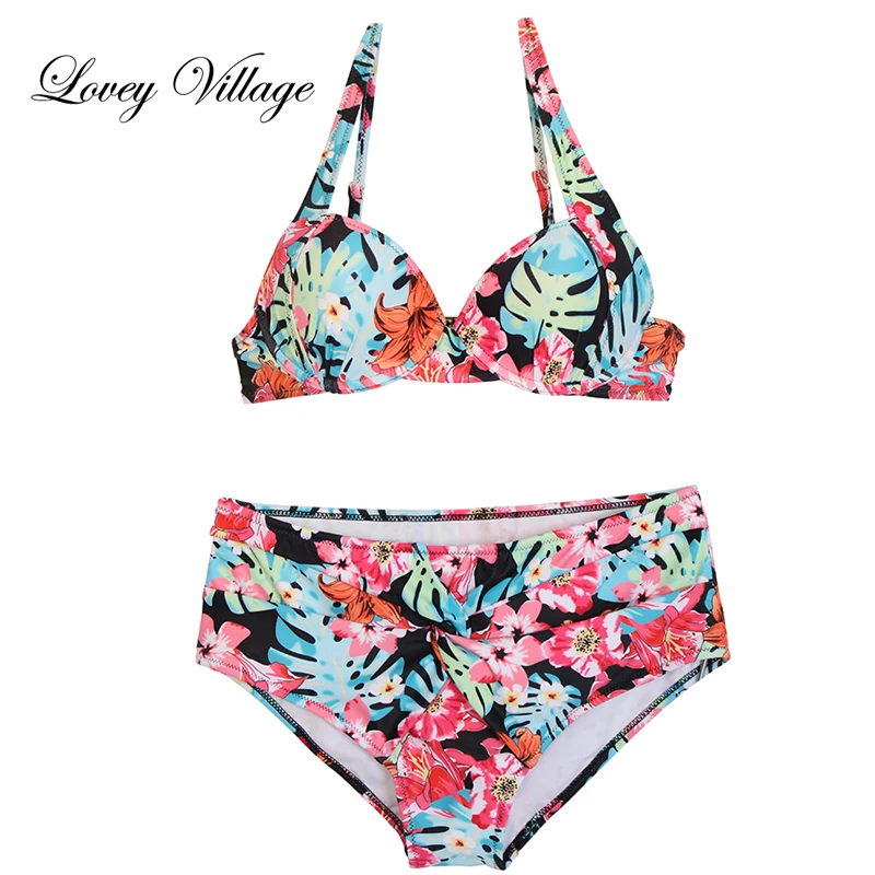 Buy Lovey Village Women Print Floral Sexy High Waist