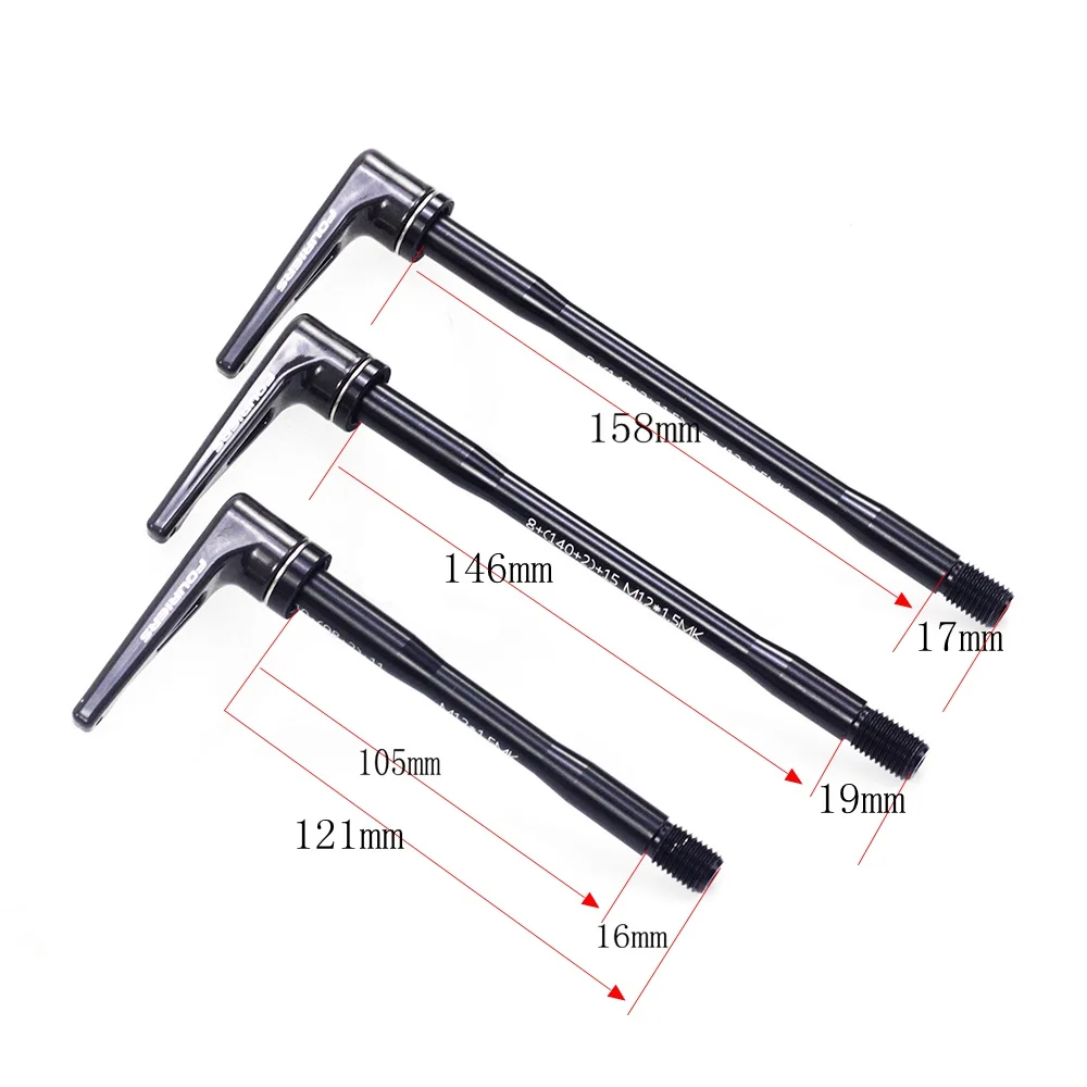 Fouriers дорожный велосипед через ось рычаг M12 100 мм 142 мм 148 мм 1,5 мм для велокросса СХ гравий передняя вилка Задняя втулка для рамы вал