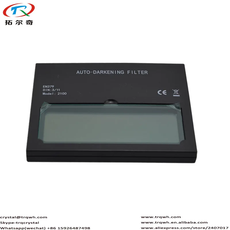 

Pro Cell Power Solar Auto Darkening Welding Filter Lens CE ISO Factory High Quality Electric Welding ADF with Free Shipping
