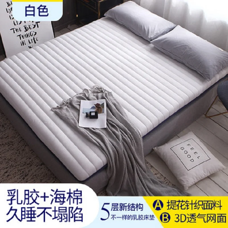 customizable 100% Latex sponge mattress 10cm thickness Various sizes comfortable and healthy mats customizable 100% Latex sponge mattress 10cm thickness Various sizes comfortable and healthy mats