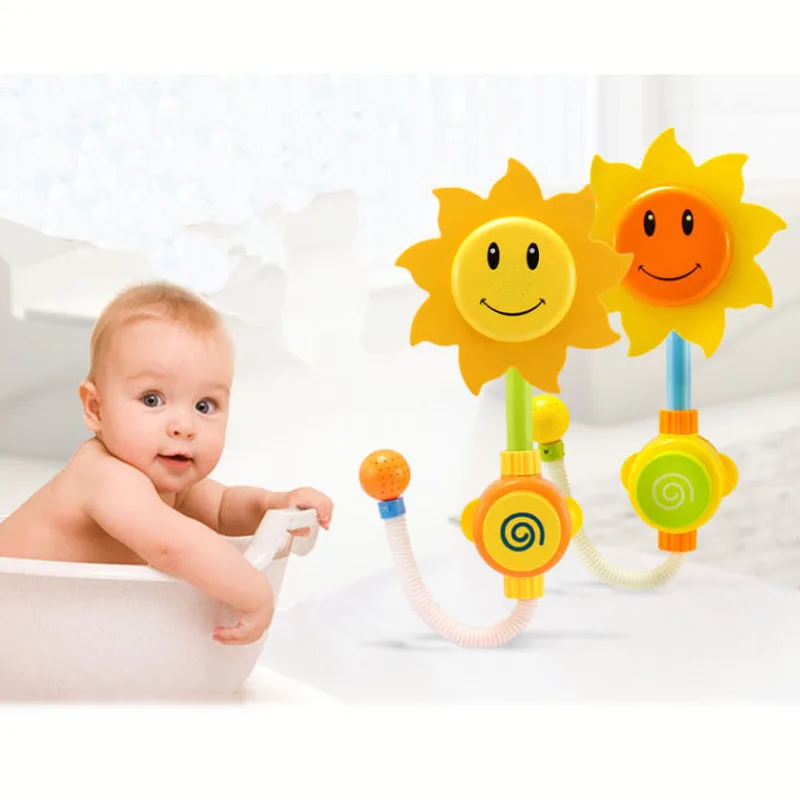Sunflower Shower Summer Baby Shower Sun Flower Spray Shower Children Bath Bathroom Children's Toys Swimming Bathroom Toys Sunflower Shower Summer Baby Shower Sun Flower Spray Shower Children Bath Bathroom Children's Toys Swimming Bathroom Toys