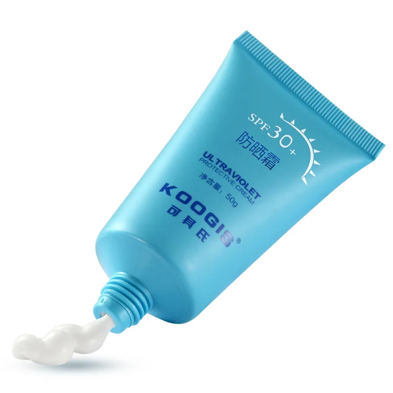 Бренд KOOGIS Натуральный Солнцезащитный крем для лица и тела SPF 30 солнцезащитный на