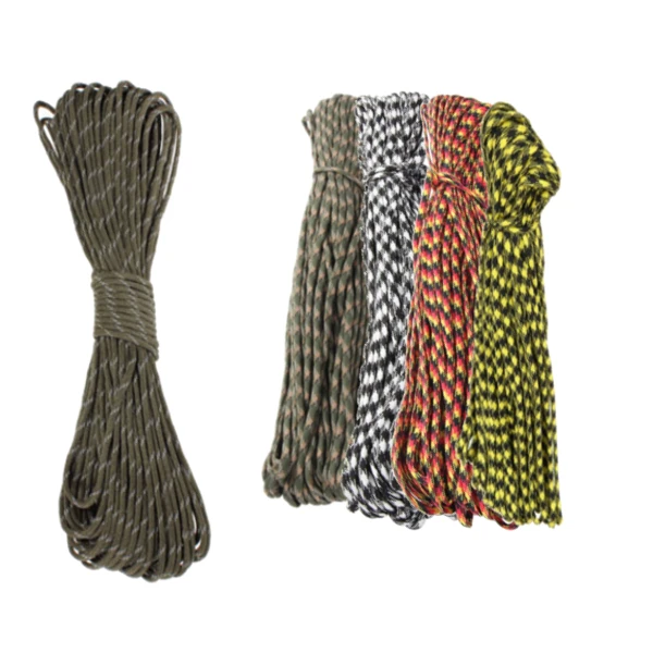 330FT 550lb في الهواء الطلق النايلون Paracord مزيج اللون paracord أساور ظهور الحبل سلسلة حبل التخييم التنزه بقاء أدوات