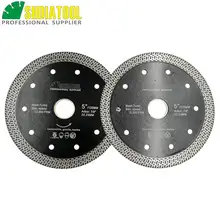 Best Offers SHDIATOOL 2pks Diameter 5"/125mm Diamond Hot-pressed Sintered Diamond Cutting Disc Tile Mesh Turbo Rim Segment Ceramic Saw Blade Best Offers SHDIATOOL 2pks Diameter 5"/125mm Diamond Hot-pressed Sintered Diamond Cutting Disc Tile Mesh Turbo Rim Segment Ceramic Saw Blade
