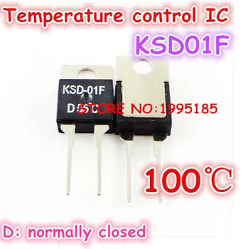 

10pcs/lot KSD01F D100 100 degree 100 C Temperature control IC TO220