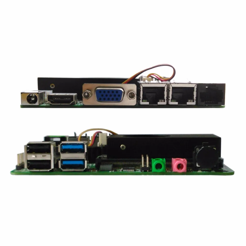 HCIPC ITX HCMS3J19 четырехъядерная Материнская плата Celeron J1900 Nano Встроенная плата|nano itx