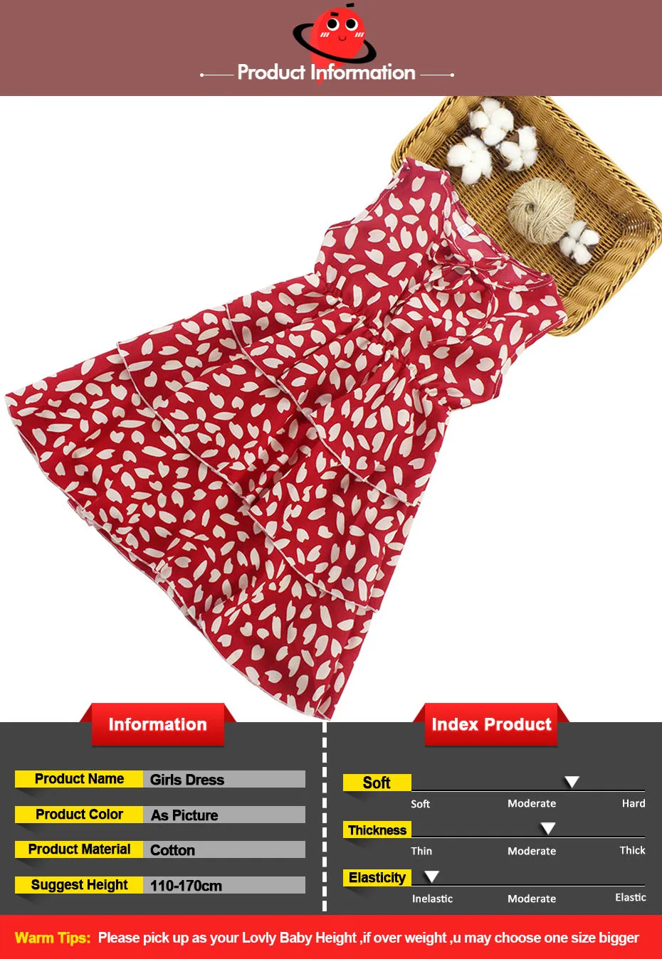 Summer Dresses For Girls Dot Pattern Girls Beach Dress Sleeveless Children Party Dress Casual Style Toddler Girls Summer Clothes
