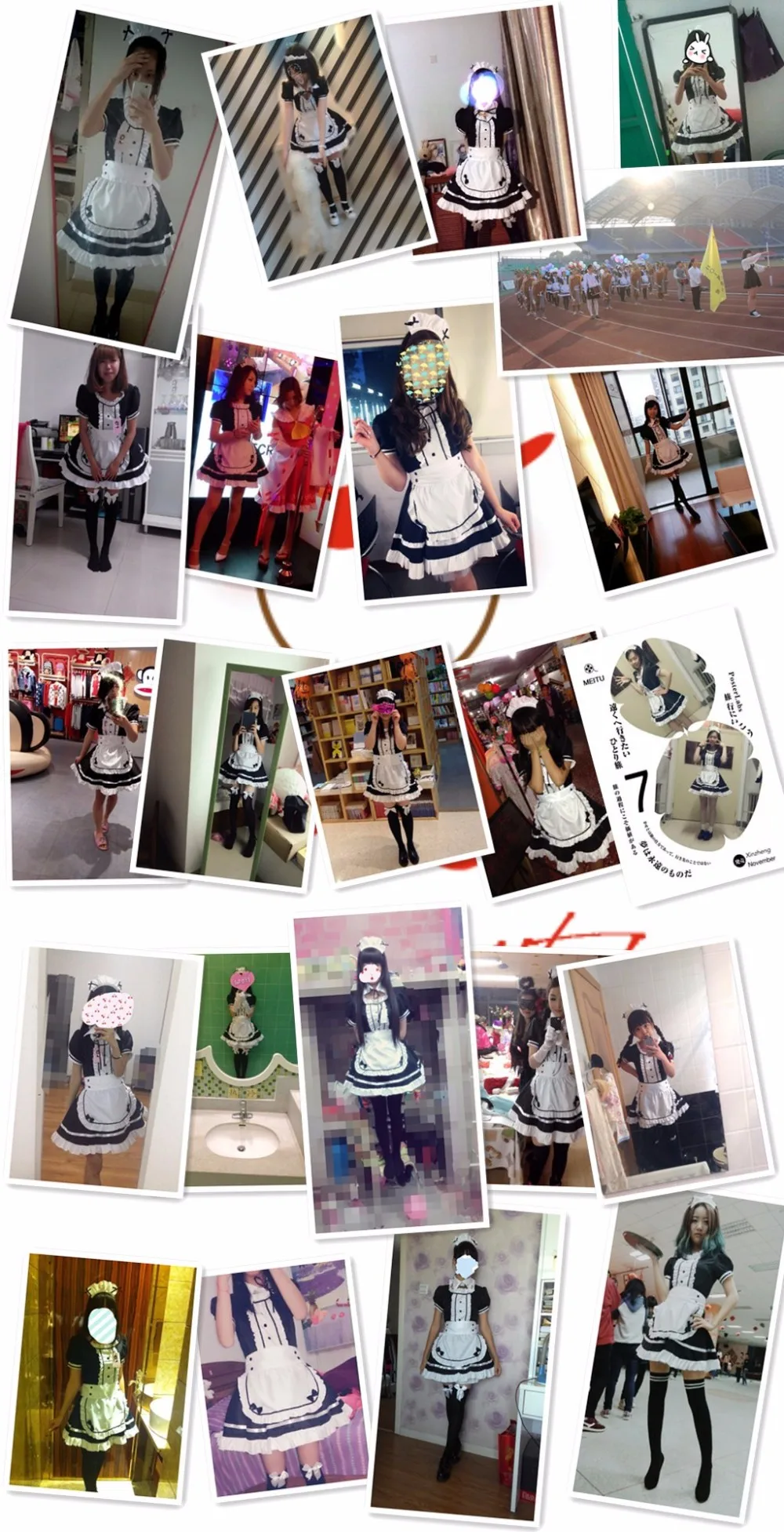 DB23978 sissy maid uniform-4