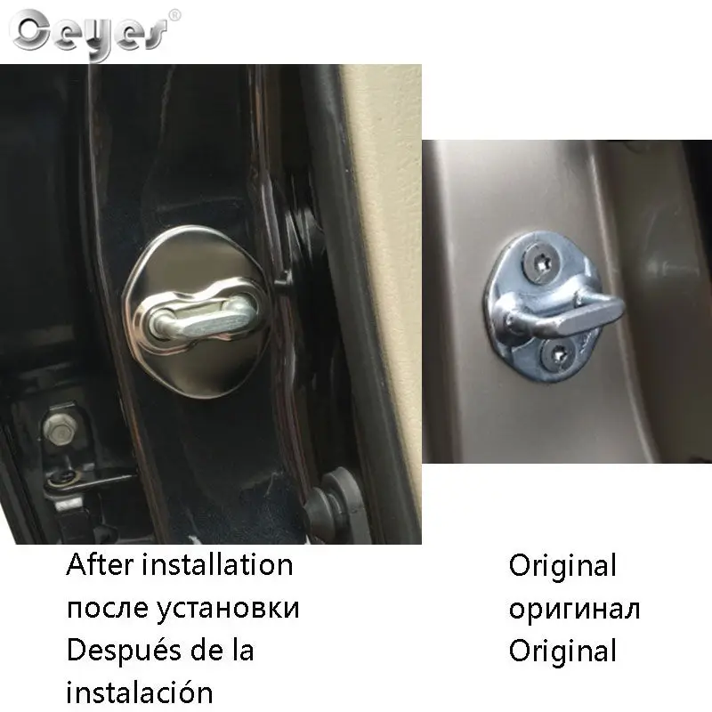 Наклейки Ceyes Oem для Mitsubishi Outlander Lancer 10 Pajero l200 l300 2 3 4 Asx декоративные автомобильные