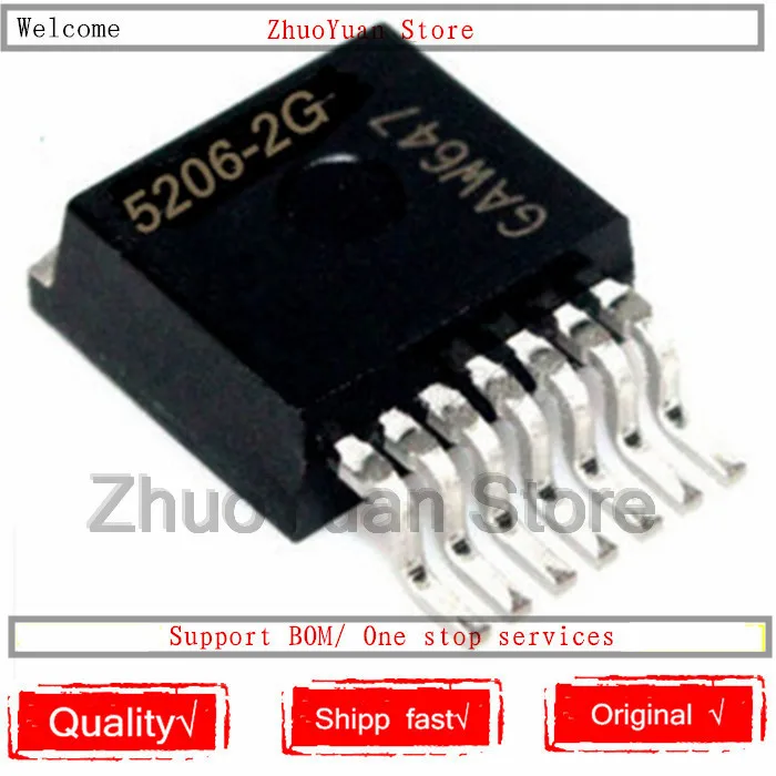 1 шт./лот новая Оригинальная фотосессия 5206 2G TLE5206 чип IC TO 263|Голосовые модули