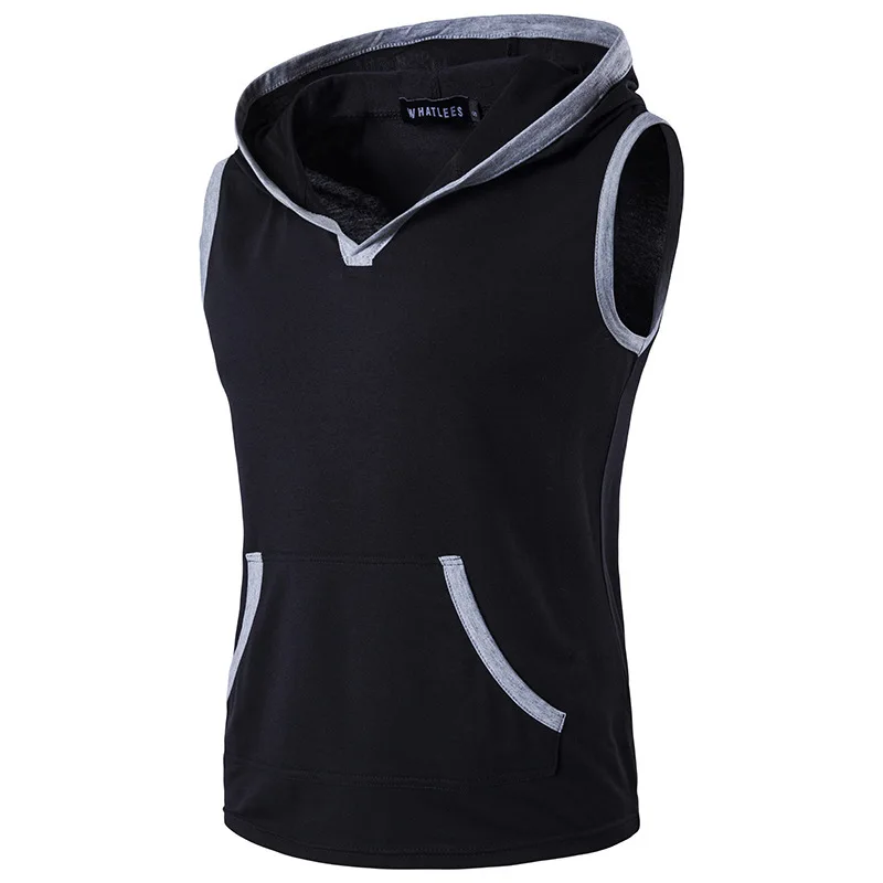 sleeveless t shirts for men with cap
