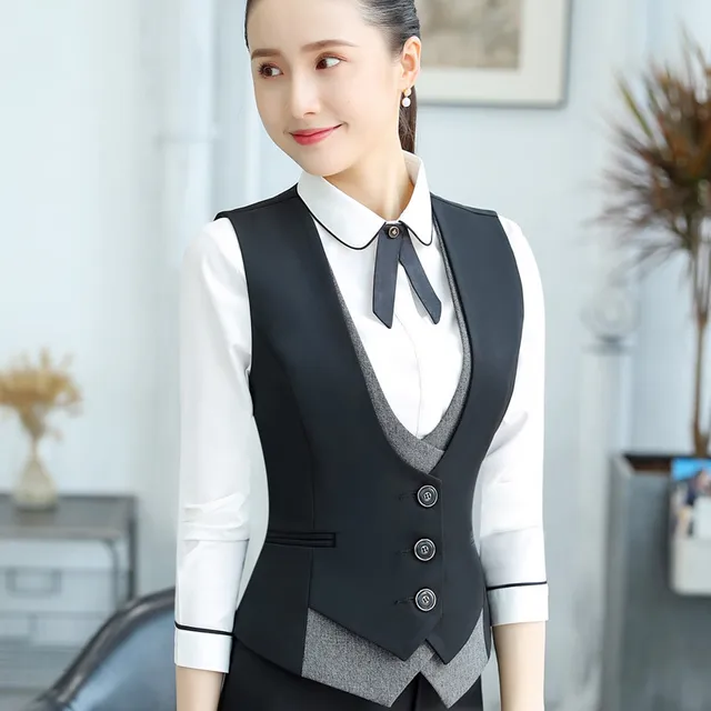 Autumn New professional Vests women 2018 Fashion temperament Vest tops