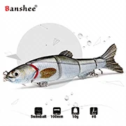 Banshee 40 мм 4,8 г Щука/бас искусственная твердая приманка VIB тонущий воблер на щуку мини рыболовные приманки, воблеры, трещотка