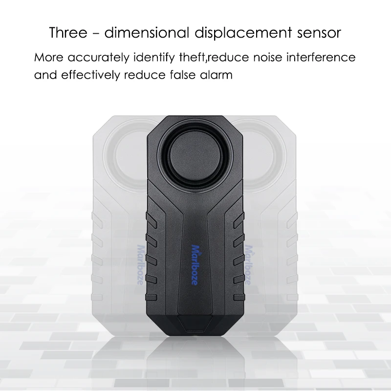  Marlboze Waterproof Remote Control Bike Motorcycle Electric Car Vehicle Security Anti Lost Remind V