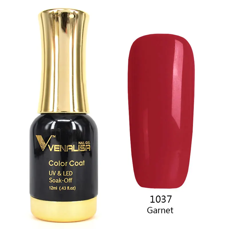 60751 Venalisa Гель-лак для ногтей, высокое качество, маникюрный салон, 120 цветов, 12 мл, VENALISA, впитывается, органический УФ светодиодный Гель-лак для ногтей - Цвет: 1037