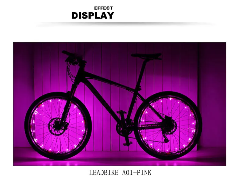Top Leadbike Bicycle Accessories 20LED Super Bright Mountain Road Bike Wheel Light Waterproof USB Rechargeable Cycling Spoke Lamp 8 Top Leadbike Bicycle Accessories 20LED Super Bright Mountain Road Bike Wheel Light Waterproof USB Rechargeable Cycling Spoke Lamp 8