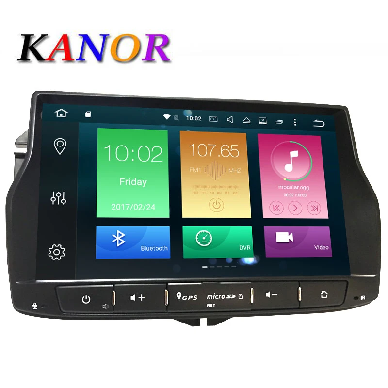 KANOR Android 8 0 font b Car b font DVD Player For Lada Vesta Android dvd
