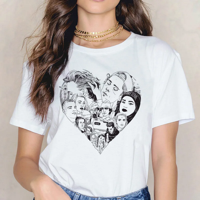 Футболка Riverdale South Side ulzzang футболка Serpents top s femme уличная одежда Женская в стиле хип