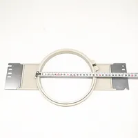 6PCS Grey SWF Embroidery Hoops – 9cm to 30x30cm Tubular Frames (39.5cm Length) for SWF Embroidery Machines - Image 5