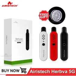 Оригинальный Airistech сухой травы вейпер комплект Vape ручка Herbva 5 г 0,5 мАч батарея 1000-0.7ом электронные сигареты наборы испаритель вейпер