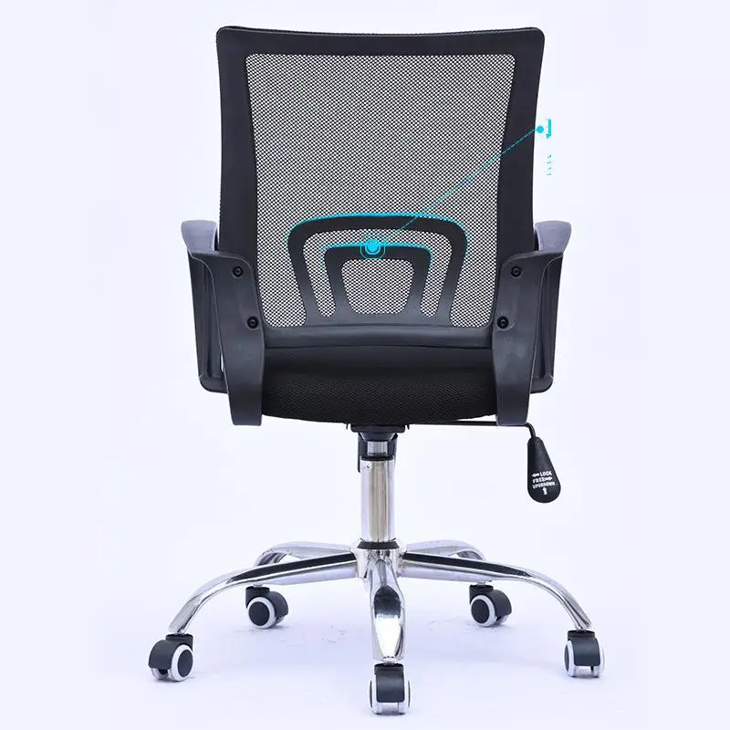 Офисное кресло с сеткой для домашнего персонала, поворотная подъемная простая компьютерная игровая мебель, стулья