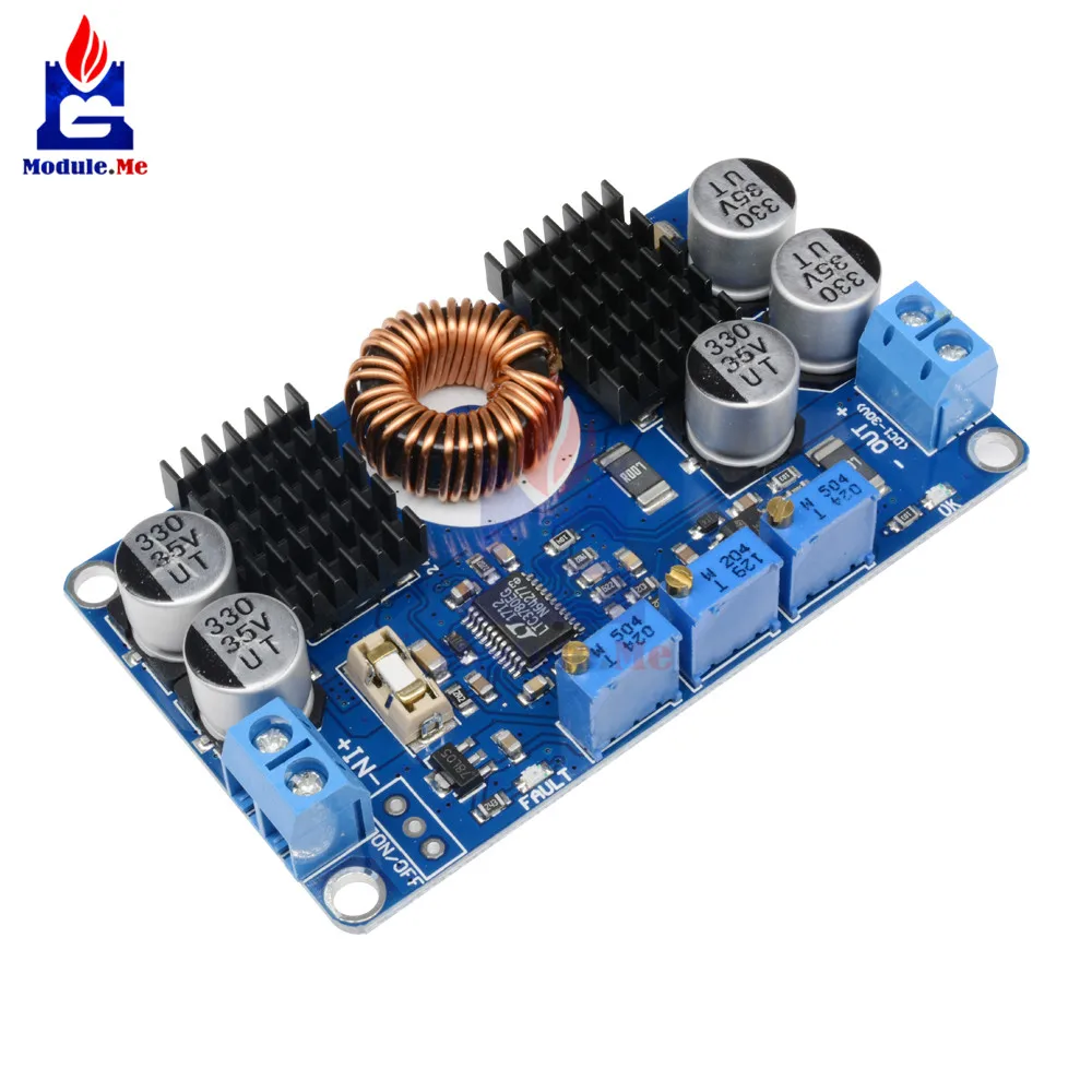 LTC3780 10A DC 5 V-32 до 1 V-30 V Напряжение Автоматическая Step Up Вниз Регулятор зарядка совета модуль автоматически регулятор