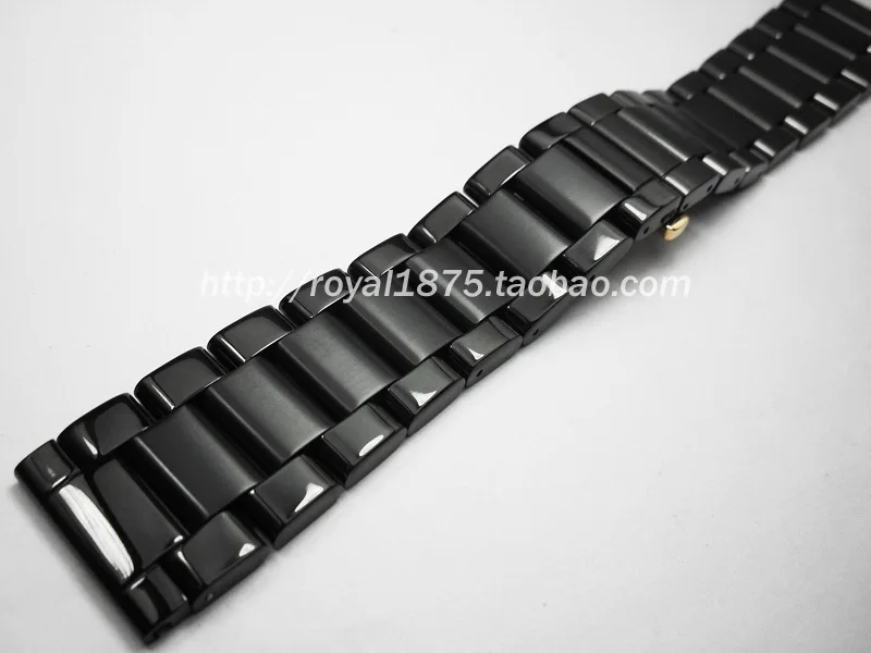 Ремешок для мужских наручных часов omega Seiko однотонный черный браслет с