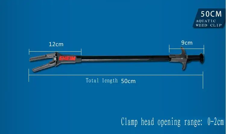 Германия, Eheim специальный зажим для водорослей для аквариума Пинцет для сорняков коралловый зажим 50 см/70 см
