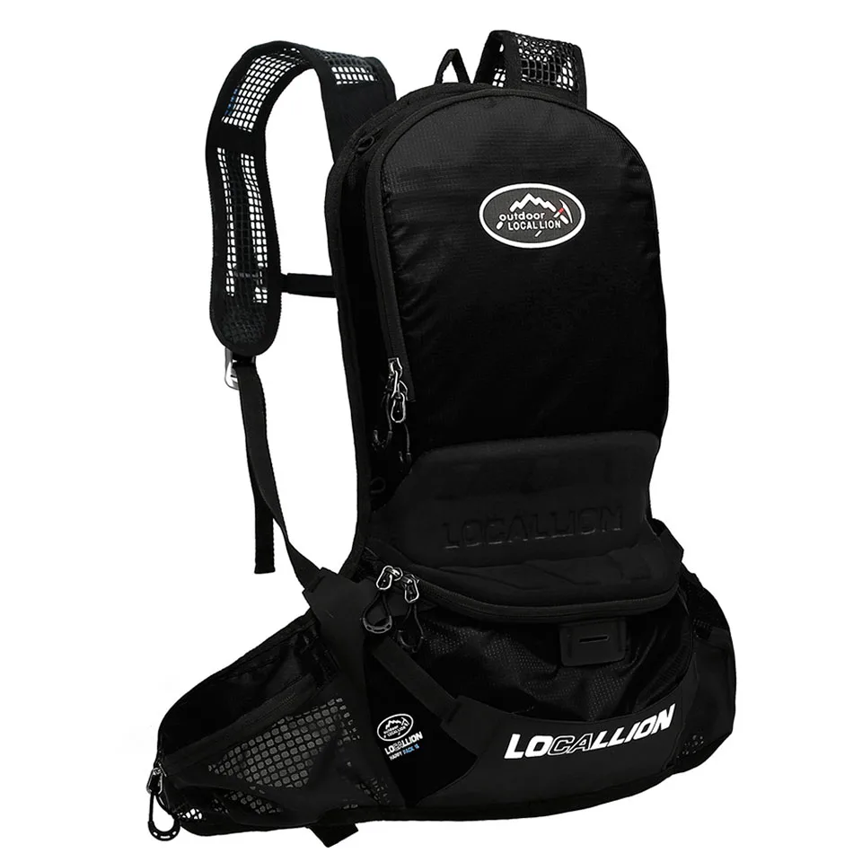 LOCAL LION 25L водонепроницаемый дышащий велосипедный рюкзак для велоспорта, рюкзаки для езды, бега, пешего туризма, Рюкзак Для Езды На Велосипеде - Цвет: Black
