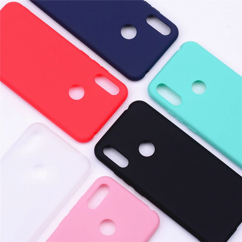 

For Huawei Y6 2019 Case Huawei Y6 Prime 2019 Silicone Cover Soft Phone Case For Huawei Y6 2019 MRD-LX1 MRD-LX1F Y6 Pro 2019 Case