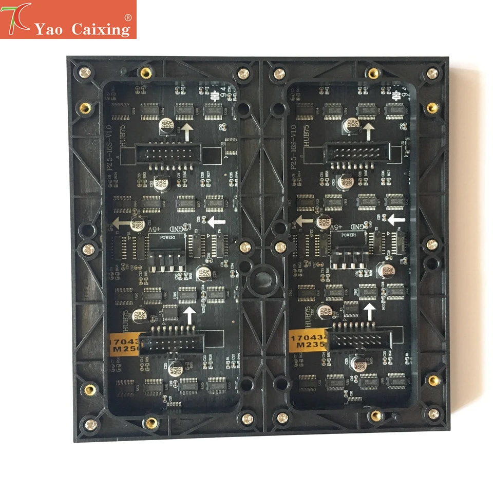 Матрица точечная светодиодная SMD2121 64x64 P2.5 RGB для рекламы панель экрана hub75