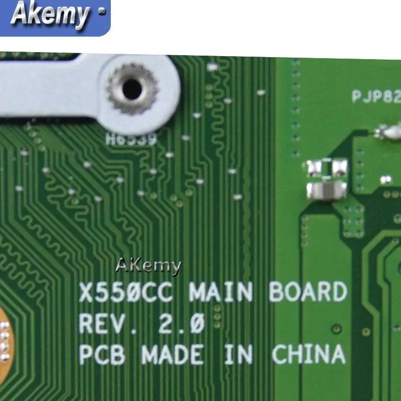 Akemy X550CC محمول اللوحة الأم ل ASUS A550C X550CL R510C اختبار اللوحة الأصلية 4G RAM I7 CPU GT720M