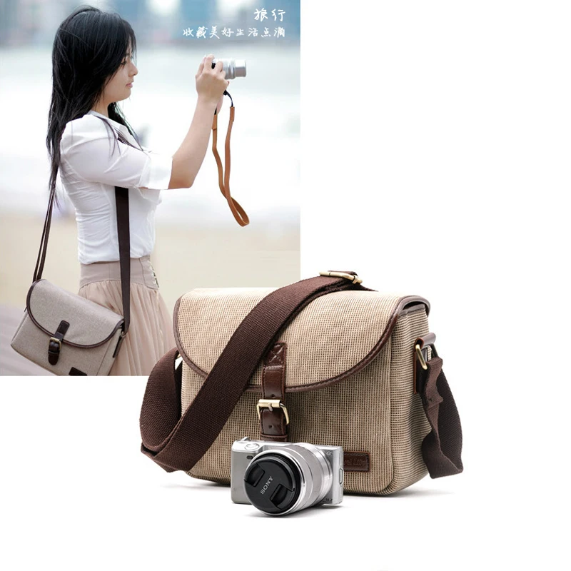 Retro Photo Case Camera Bag Cover for Canon EOS 5D Mark III II 200D 77D 7D 80D 800D 1500D 1300D 6D 70D 760D 750D 700D 600D 1200D camera case