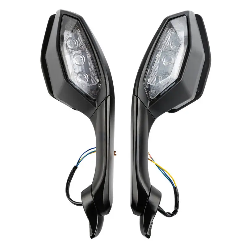  Motorcycle Accessories Rearview Mirror LED Turn Signal Light For Yamaha YZF R6 2017 YZF R1 2015-201 - 32880654098