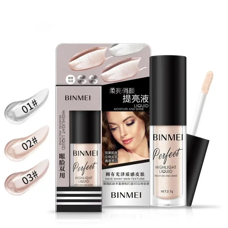 DSstyles Shimmer Хайлайтер для лица осветляющая жидкость длительное время осветлять