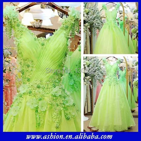 We 1563 Free Shipping Y Lime Green Wedding Dresses Muslim We 1563 Free Shipping Y Lime Green Wedding Dresses Muslim Real Sample