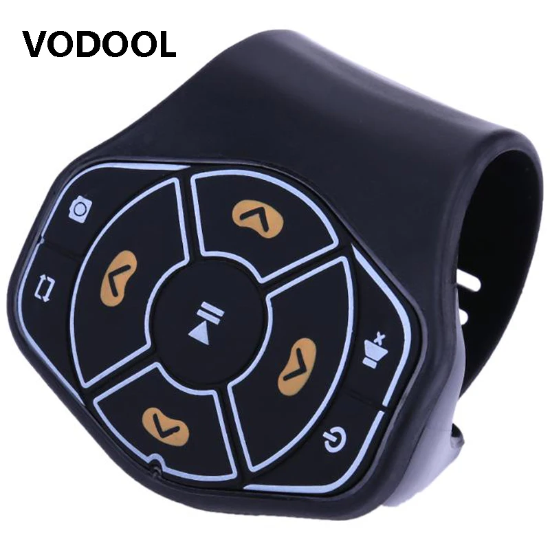 VODOOL Автомобильный руль дистанционного управления Bluetooth 4,0 Hands-free мультимедийный плеер Кнопка беспроводной для Android IOS автомобильный стиль